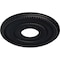 Ekena Millwork Valeriano Ceiling Medallion (Fits Canopies up to 6 1/4"), 12 1/8"OD x 3 5/8"ID x 3/4"P, Steel Gray CM12VASGS - alternate 3